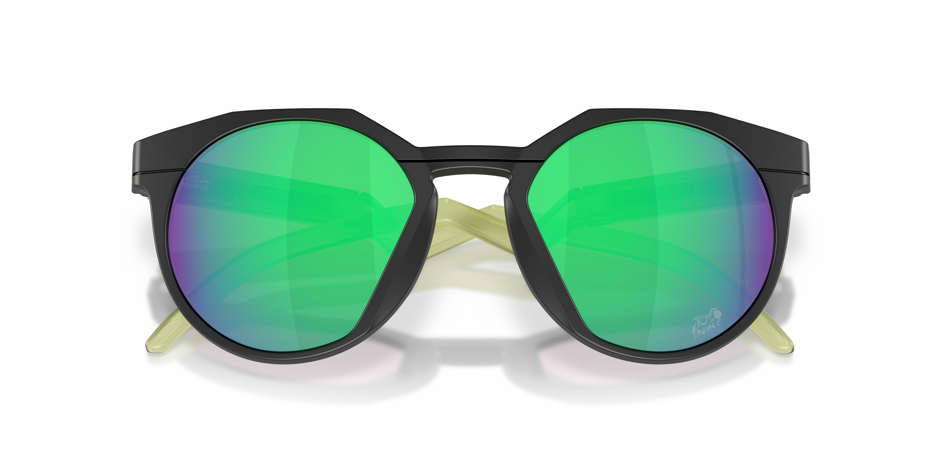 2026 Tour De France™ HSTN Prizm Jade Lenses, Matte Black Frame