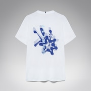 Waterscape Hibiscus Tee - White