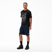 Bermuda Masc Mod Sports Knit Shorts - Dark Blue