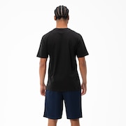 Bermuda Masc Mod Sports Knit Shorts - Dark Blue