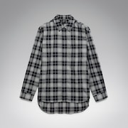 Oak Light Plaid Shirt - Black Check