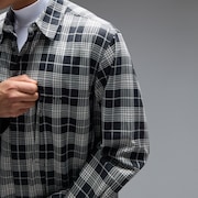 Oak Light Plaid Shirt - Black Check