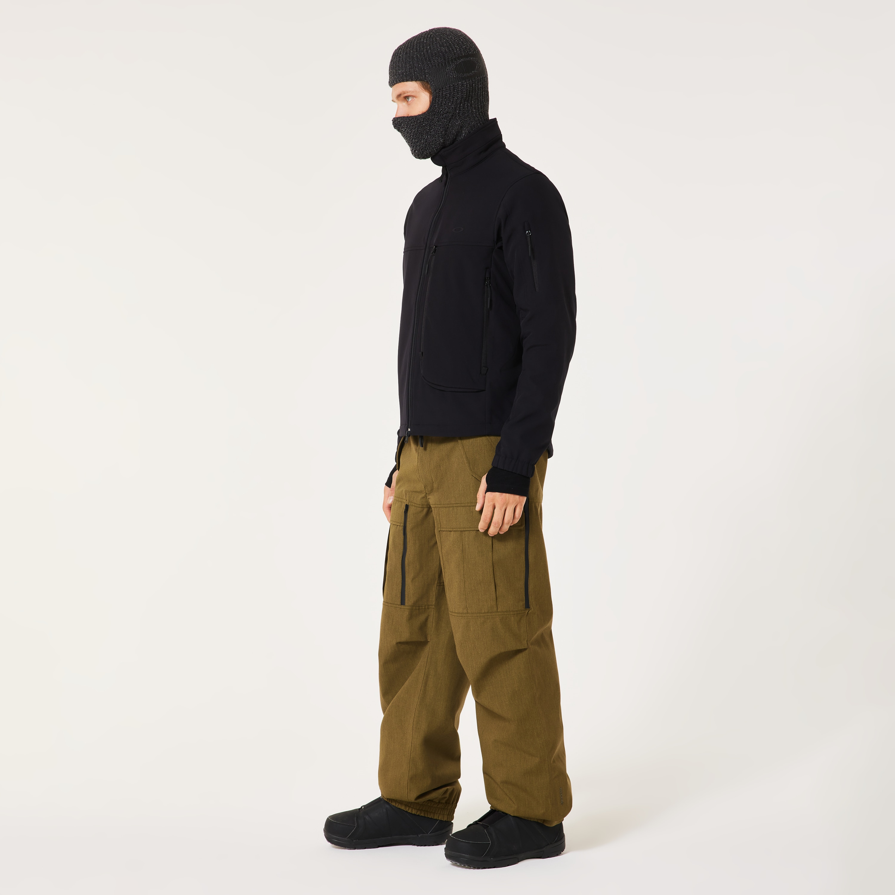 Oakley Wintertide Softshell Sweatshir In Black