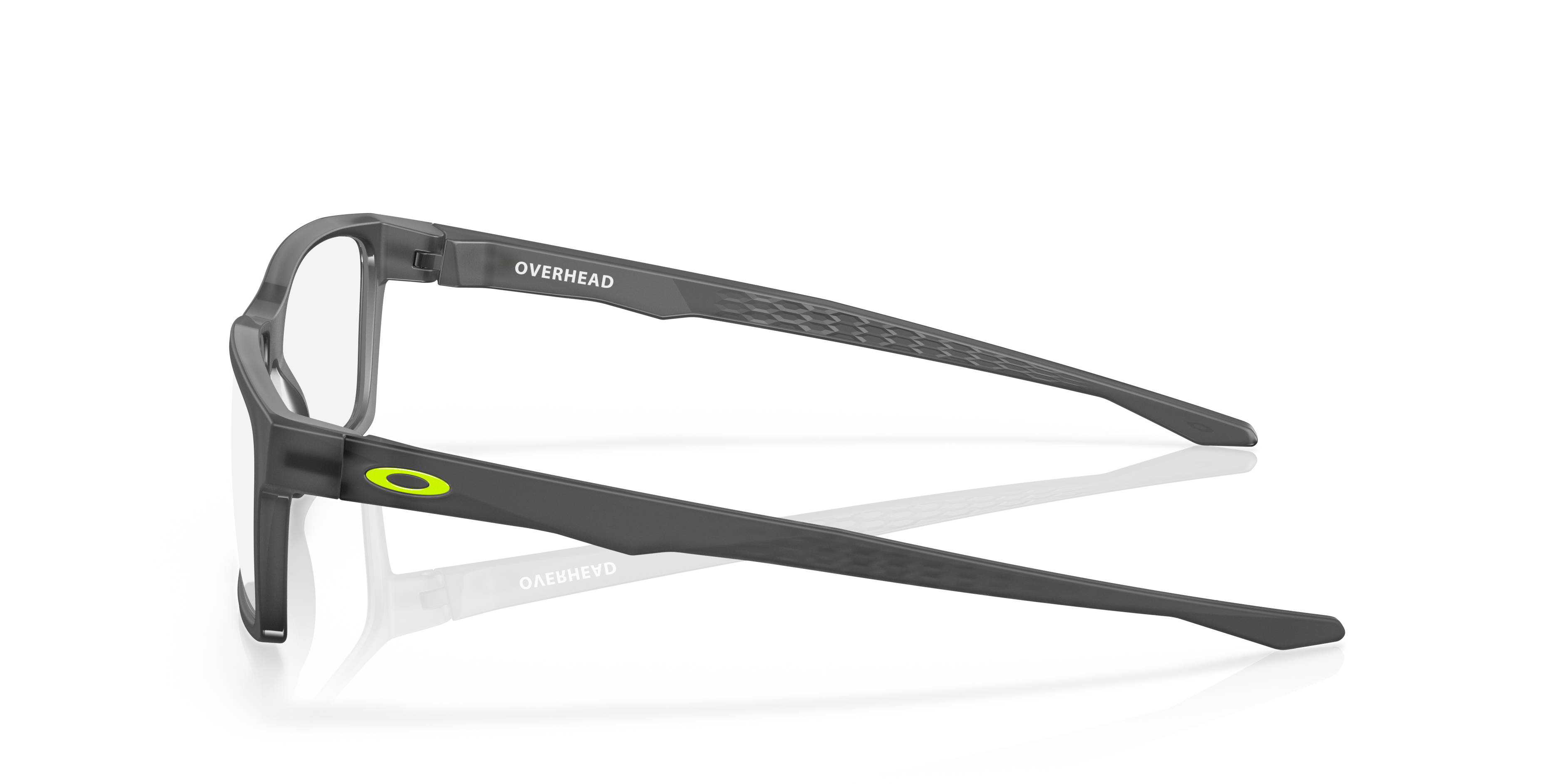 5/07×15 6/07×15 オキシ6%×2 Overhead Satin Black Eyeglasses | Oakley® JP
