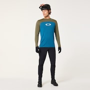 Free Ride Rc LS Jersey - Army Green/New Balsam
