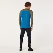 Free Ride Rc LS Jersey - Army Green/New Balsam