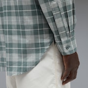 Oak Light Plaid Shirt - Aviator Green Check