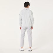Skull LS Sweater Mock Shirt 2.0 - Lunar Rock