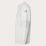 Skull LS Sweater Mock Shirt 2.0 - Lunar Rock