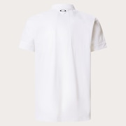 Skull Ideally Hybrid Zip Shirt - White