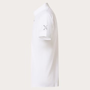 Skull Ideally Hybrid Zip Shirt - White