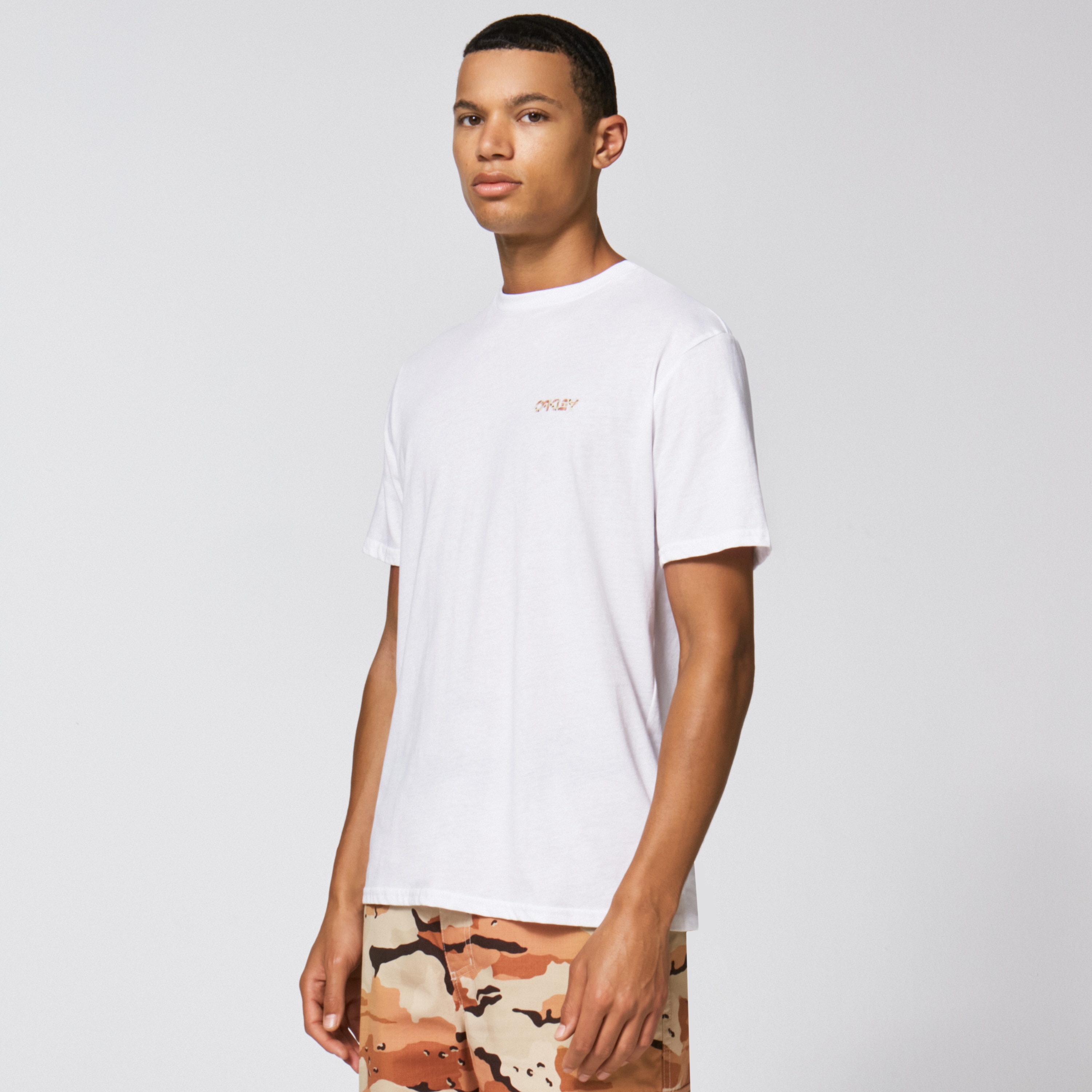 Tシャツ・カットソー OAKLEY Men T Shirts FOA406854 100 White FOA404555-100-Oakley-Mens-