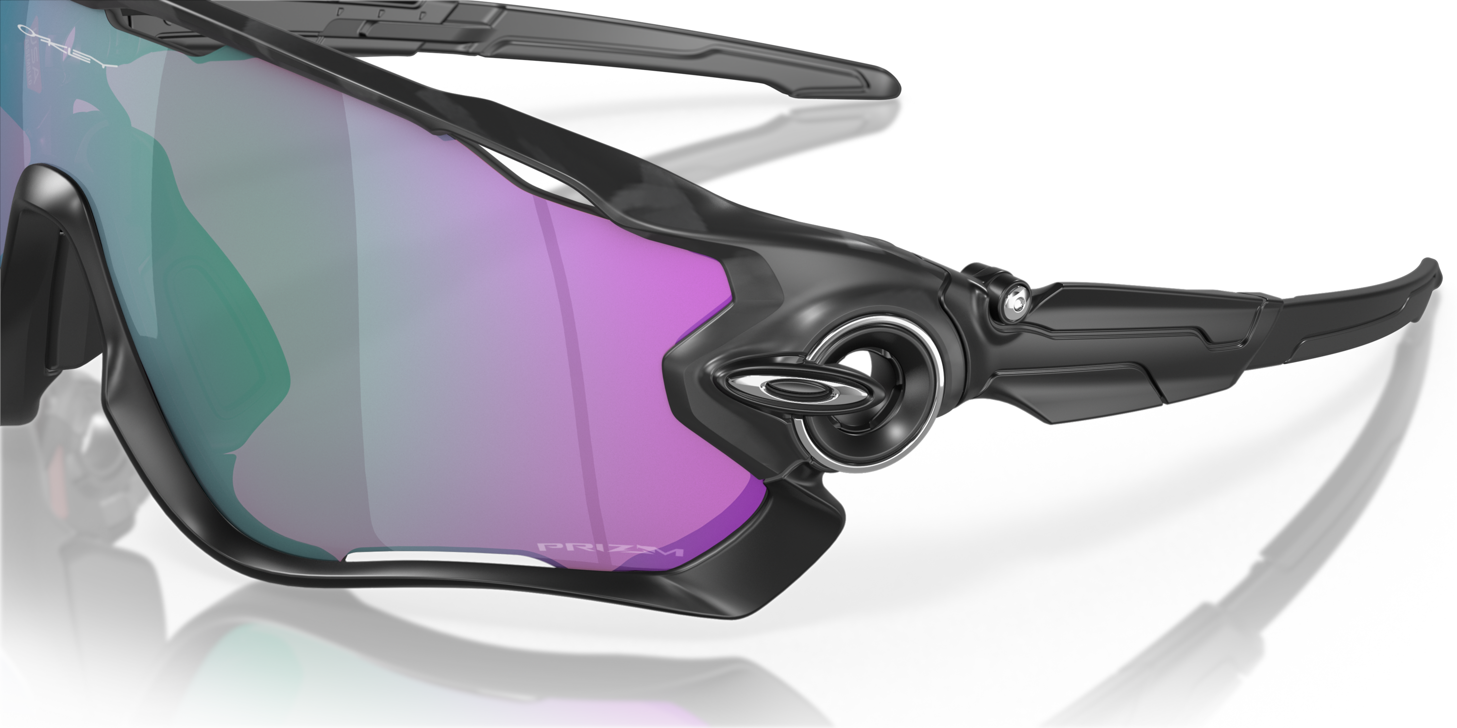 Jawbreaker™ Prizm Road Jade Lenses, Matte Black Camo Frame