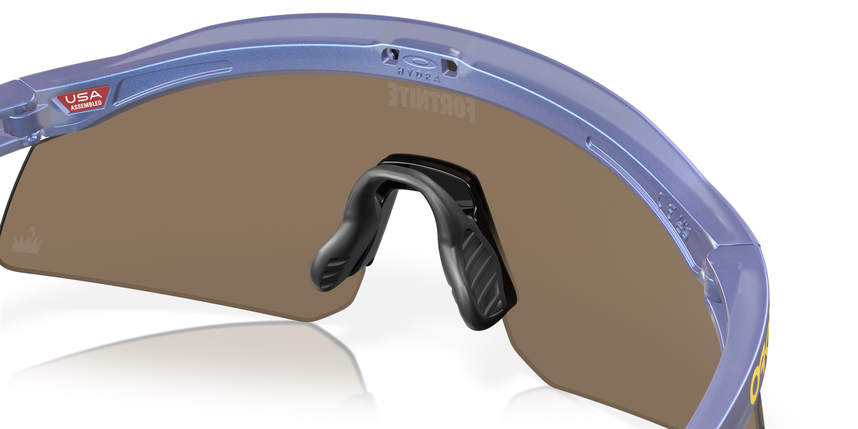 小物 Oakley Hydra Oakley X Fortnite Hydra Prizm 24K Lenses, Matte Cyan & Blue