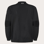 Skull LS Sweater Mock Shirt 2.0 - Blackout