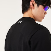 Skull LS Sweater Mock Shirt 2.0 - Blackout