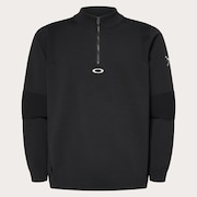 Skull LS Sweater Mock Shirt 2.0 - Blackout