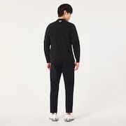 Skull LS Sweater Mock Shirt 2.0 - Blackout
