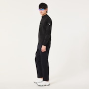 Skull LS Sweater Mock Shirt 2.0 - Blackout