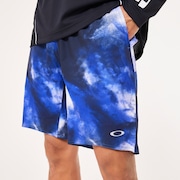 Slant Graphic Shorts 9Inch 10.0 - Blue Storm Print