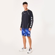 Slant Graphic Shorts 9Inch 10.0 - Blue Storm Print