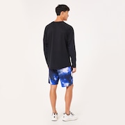 Slant Graphic Shorts 9Inch 10.0 - Blue Storm Print