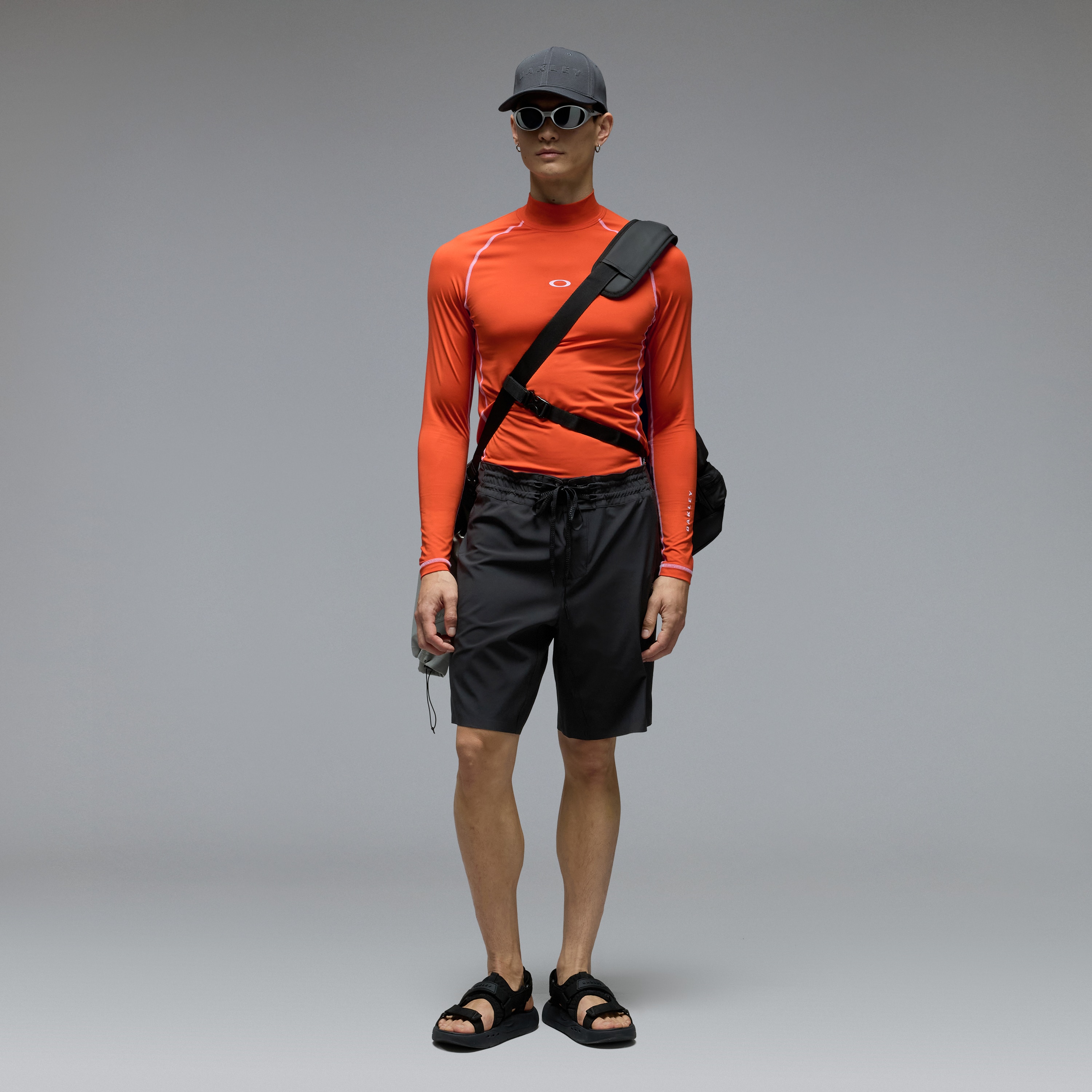 Oakley Rainbow Ls Rashguard in Aviator Orange | Oakley® US
