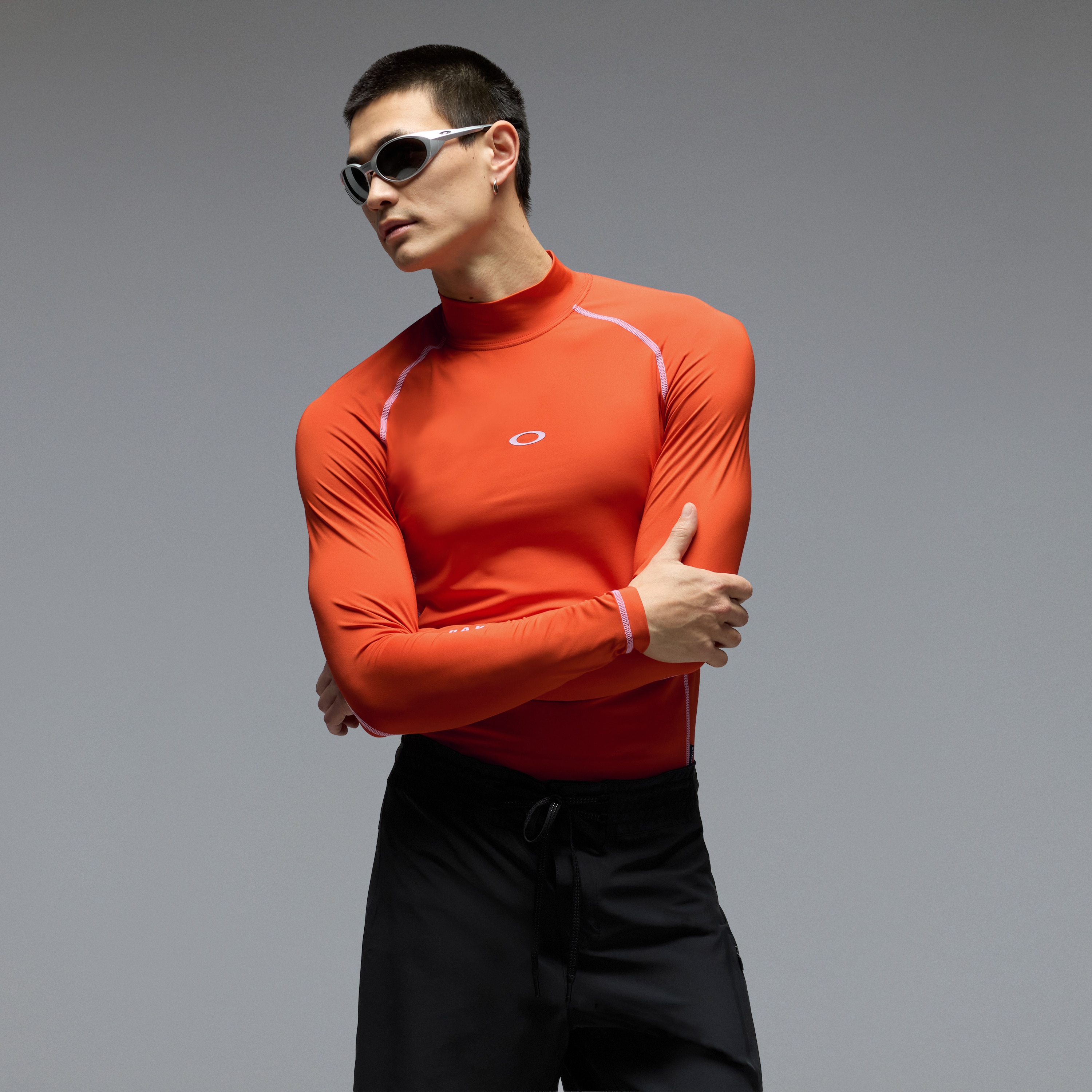 Oakley Rainbow Ls Rashguard - Aviator Orange | Oakley® US