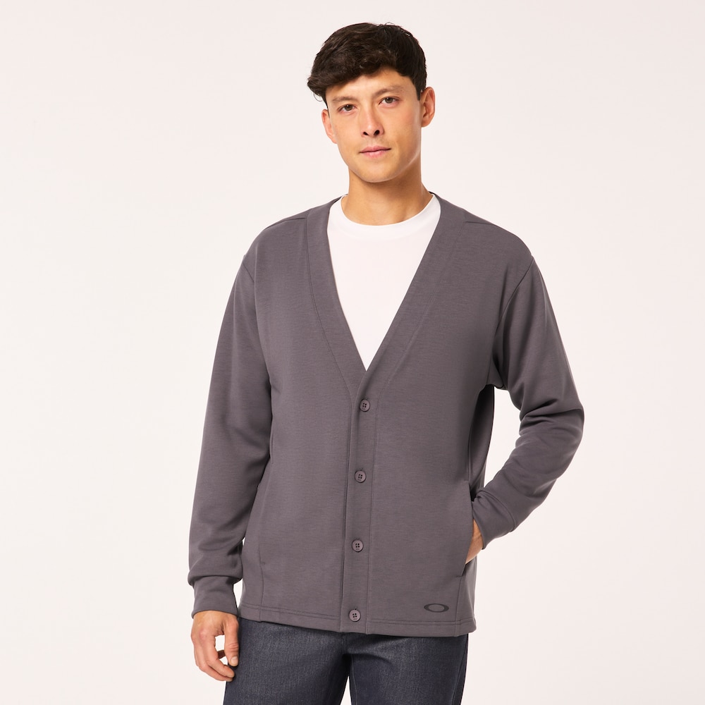 Oakley Enhance Qd Fleece Cardigan 2.7 - Uniform Gray | Oakley® 日本