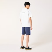 Enhance Qd Fleece S/S Hoody 5.0 - Ceramic White