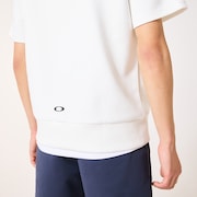 Enhance Qd Fleece S/S Hoody 5.0 - Ceramic White