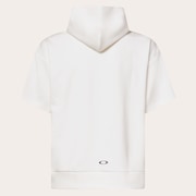 Enhance Qd Fleece S/S Hoody 5.0 - Ceramic White