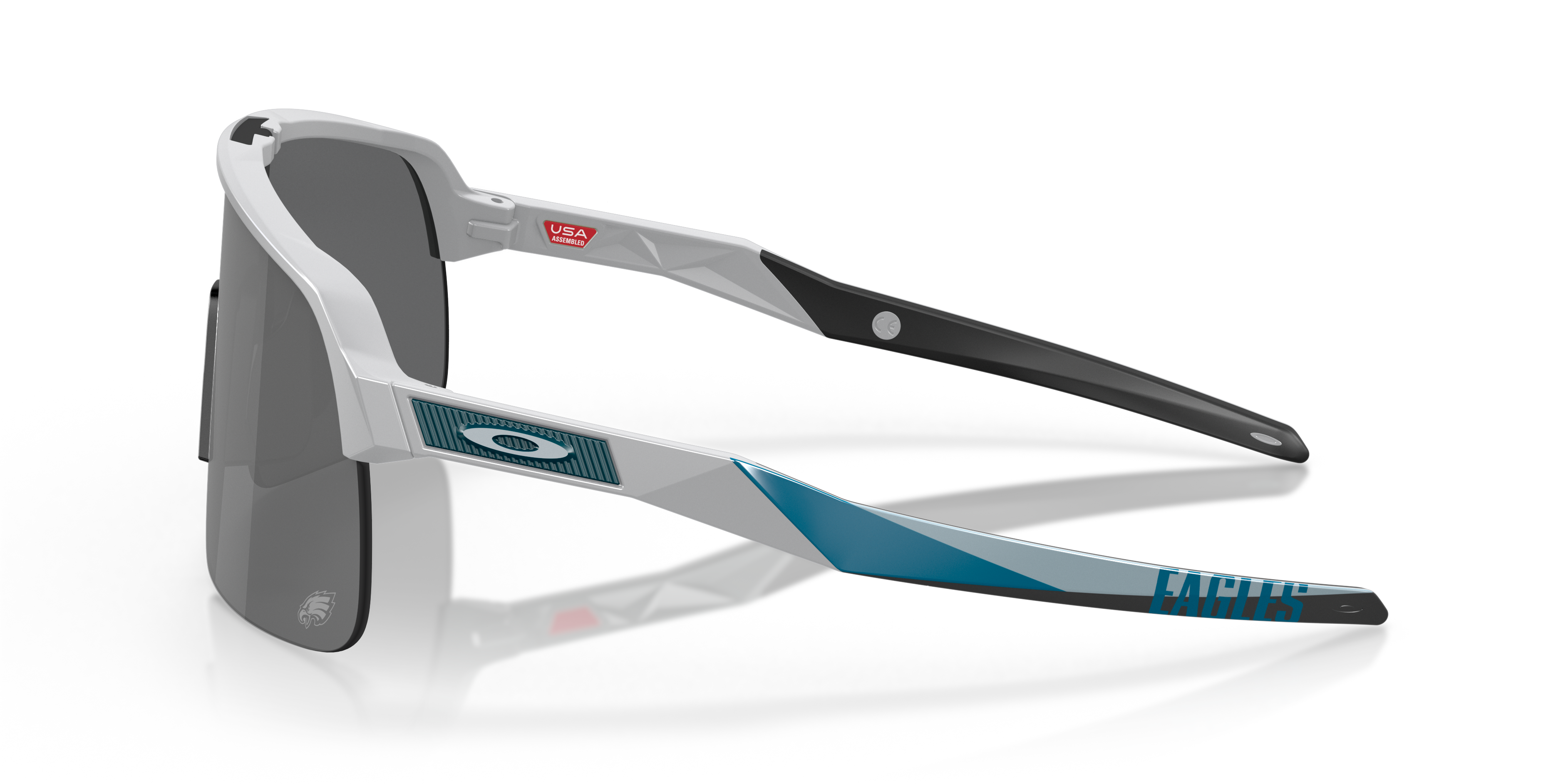 ◆Oakley スポーツサングラス グレー◆ALTER EGO Seattle Seahawks Sutro Lite Prizm Black Lenses, Matte Fog Frame