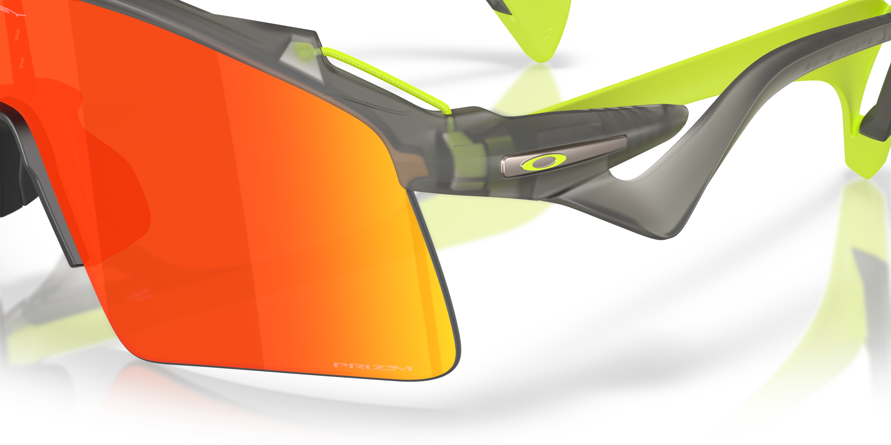 Stunt Wing Prizm Ruby Lenses, Matte Grey Smoke Frame Sunglasses