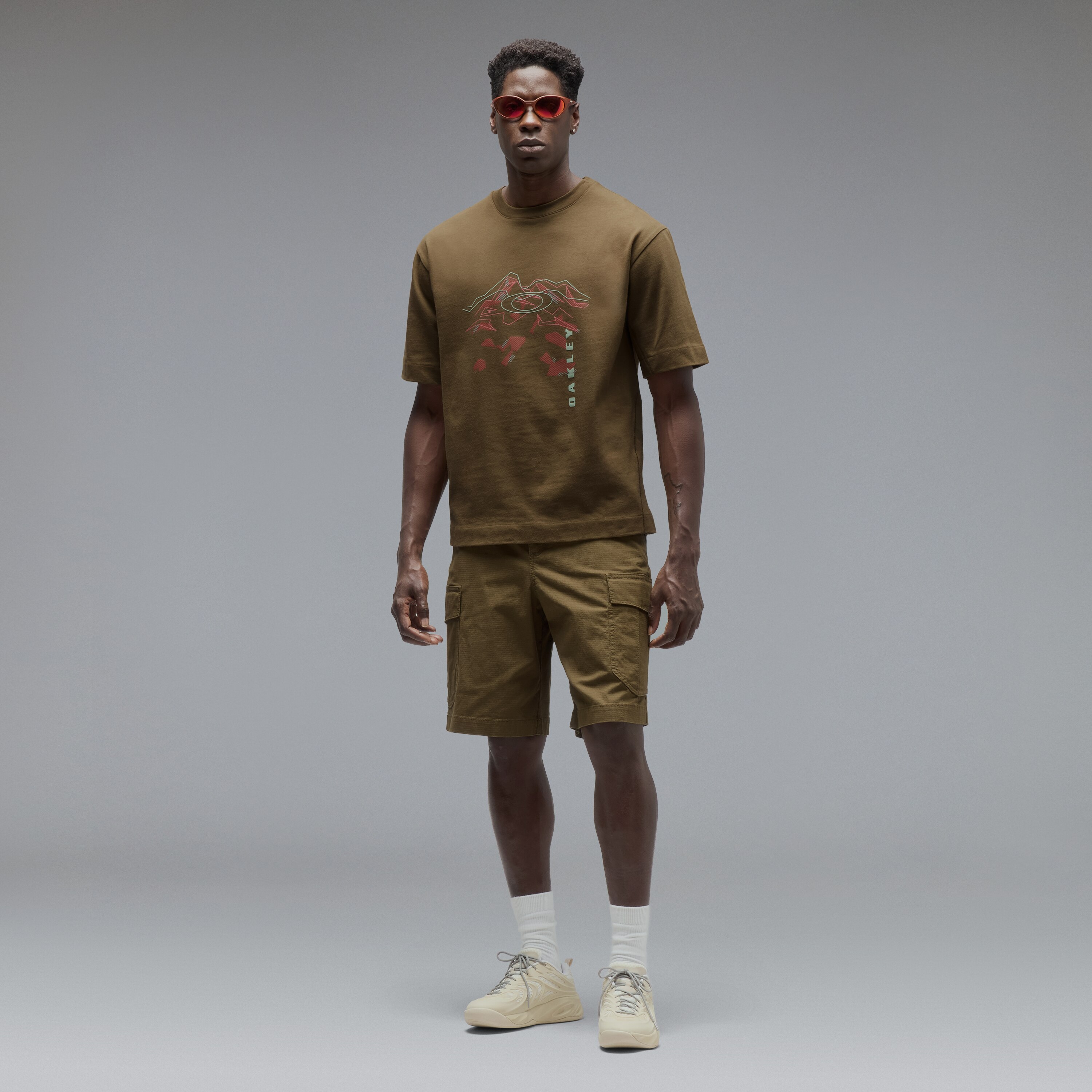Oakley Mtn Ridge Tee - Army Green | Oakley® 日本