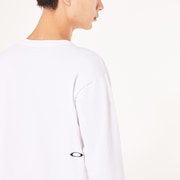 Rs Veil LS Sweater Tee - White