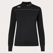 Elevate LS Sweater Mock Sht 2.0 - Blackout
