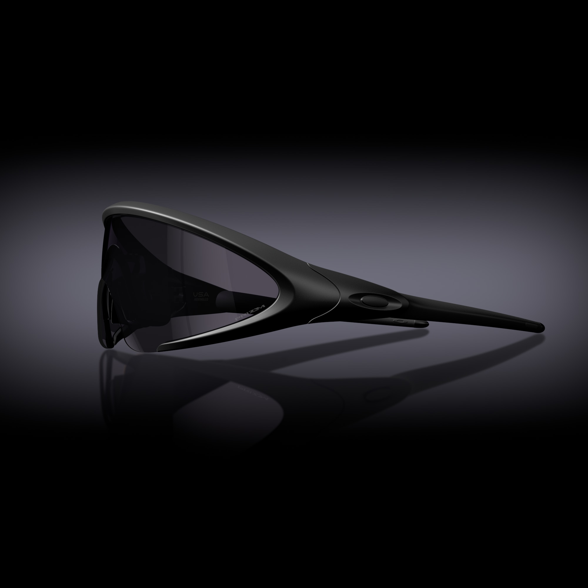 ぱ*る様 OAKLEY  Ellipse Solar Rail Swea Oakley Ellipse Prizm Grey Lenses, Matte Black Frame