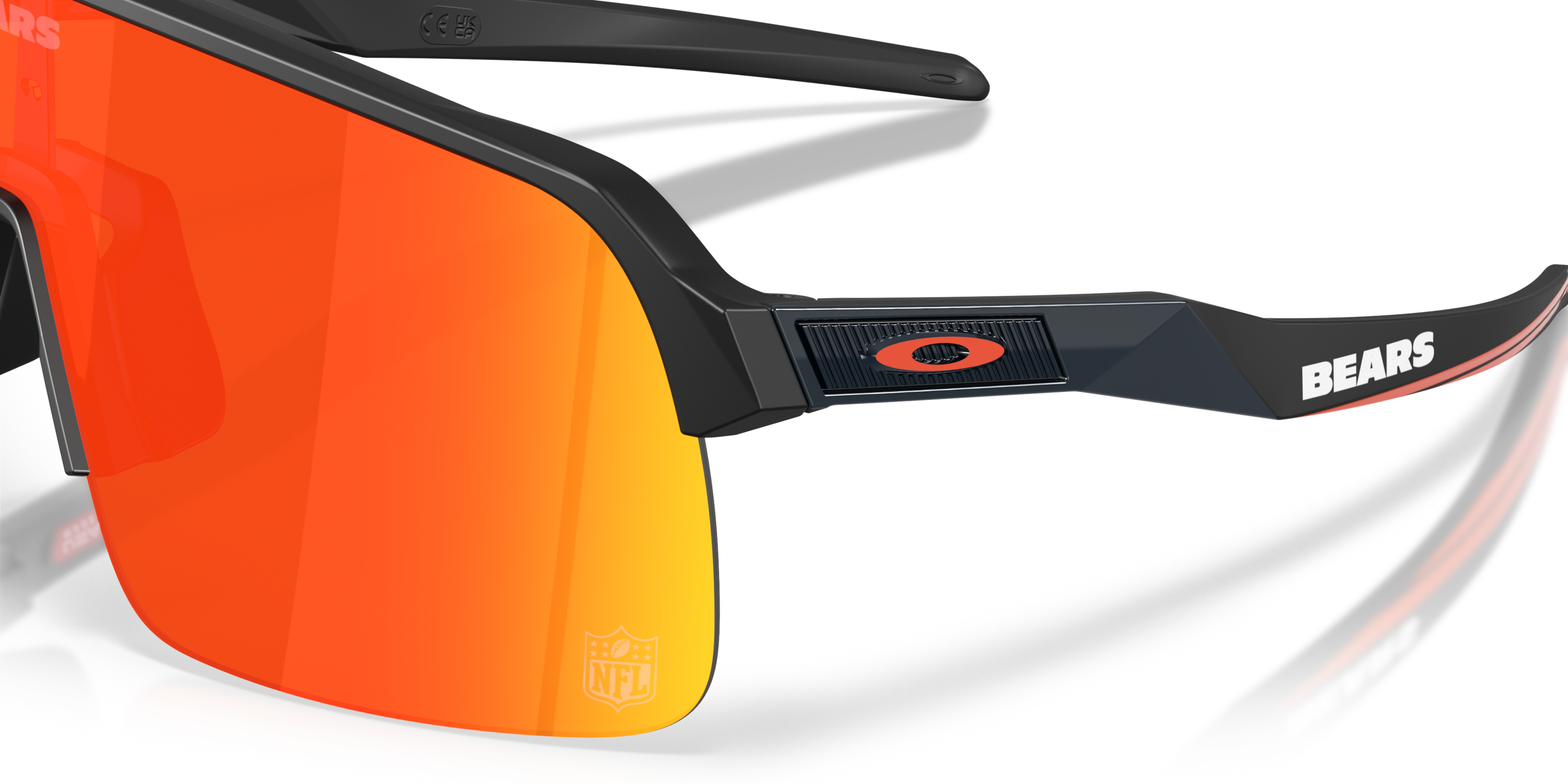 ラスト　オークリー Sutro スートロ プリズムブラック シカゴ・ベアーズ Chicago Bears Sutro Prizm Black Lenses, Matte Black Frame