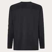 Slant Logo Print L/S Tee 12.0 - Blackout