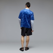 All Wave Sun Tee - Wave Allover Blue