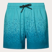 Sand Pixel Rc 16" Beachshort - Monogram Gradient Blue