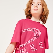 Ytr Mesh SS Tee 9.0 - Azalea