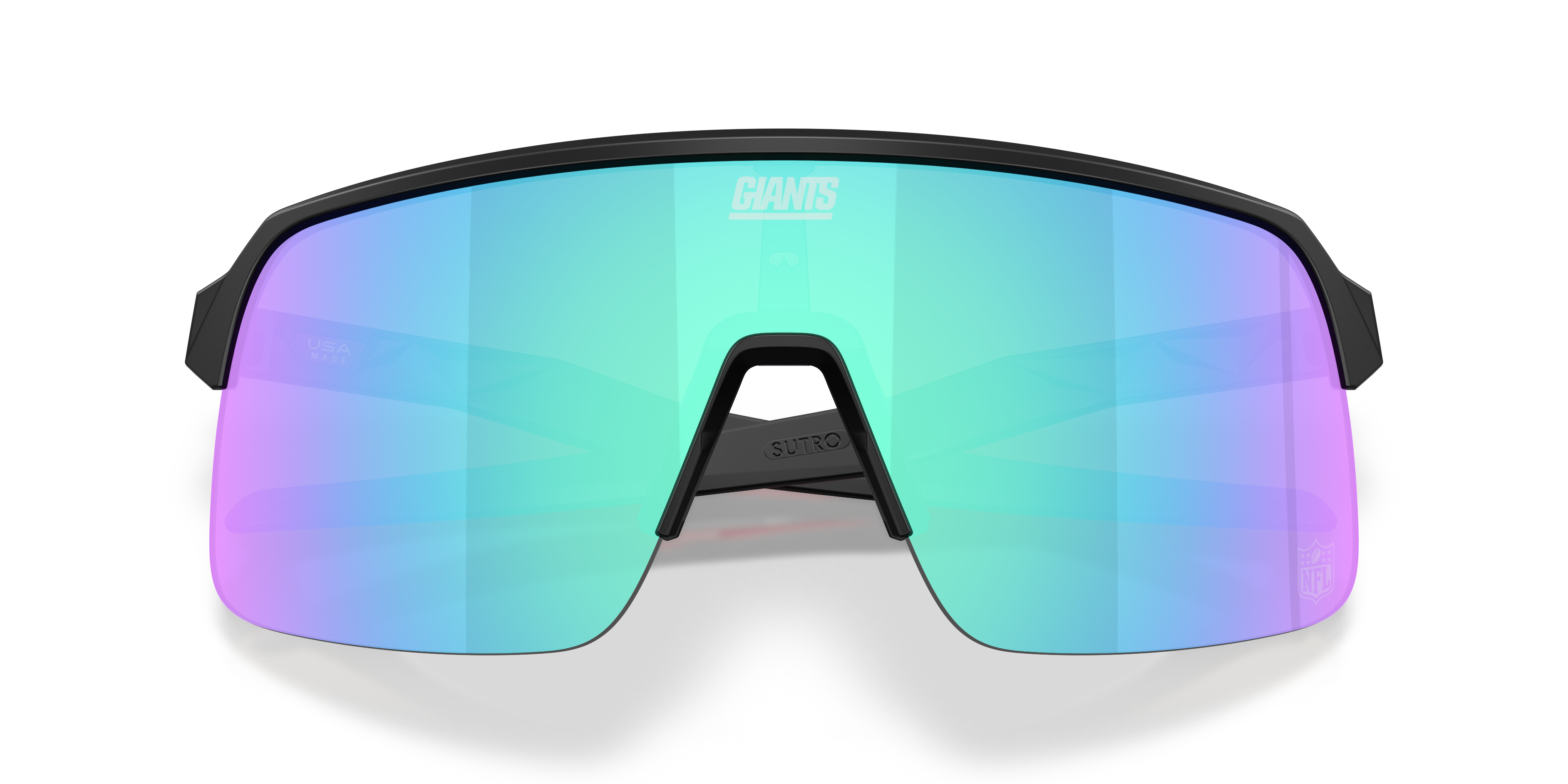 New York Giants Sutro Lite Prizm Sapphire Lenses, Matte Fog Frame