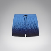 Sand Pixel Rc 16" Beachshort - Monog Gradient Elect Blut