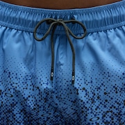 Sand Pixel Rc 16" Beachshort - Monog Gradient Elect Blut