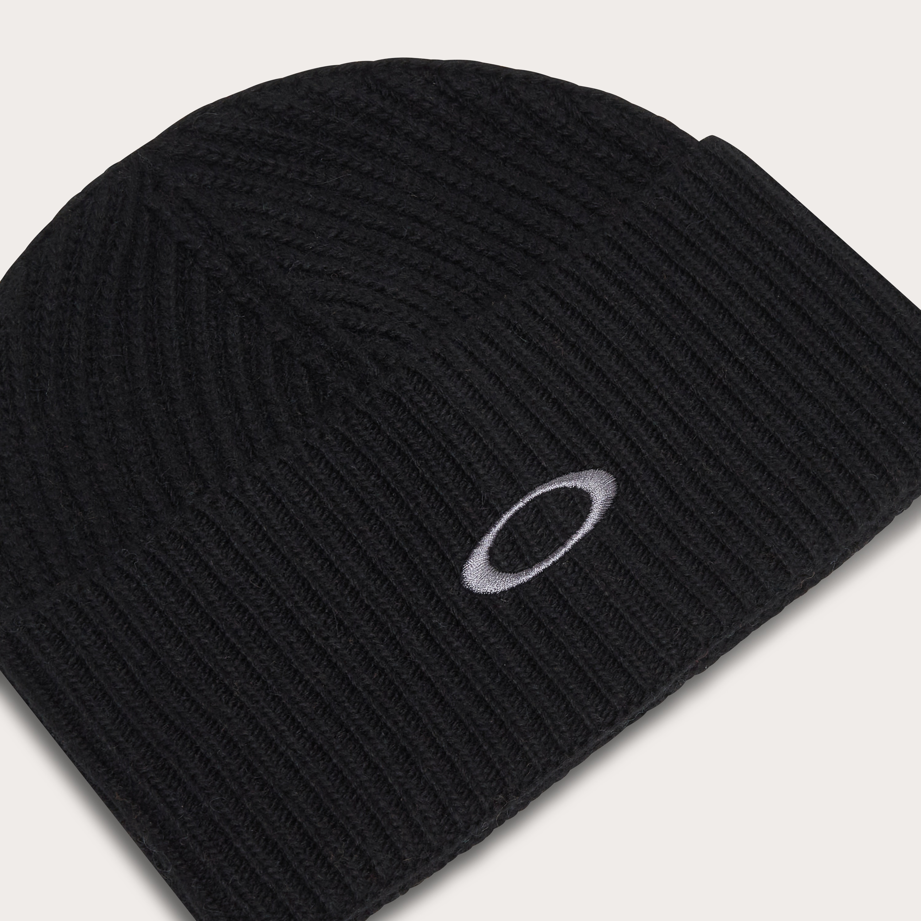 Oakley Ellipse Ribbed Beanie - Blackout | Oakley® US