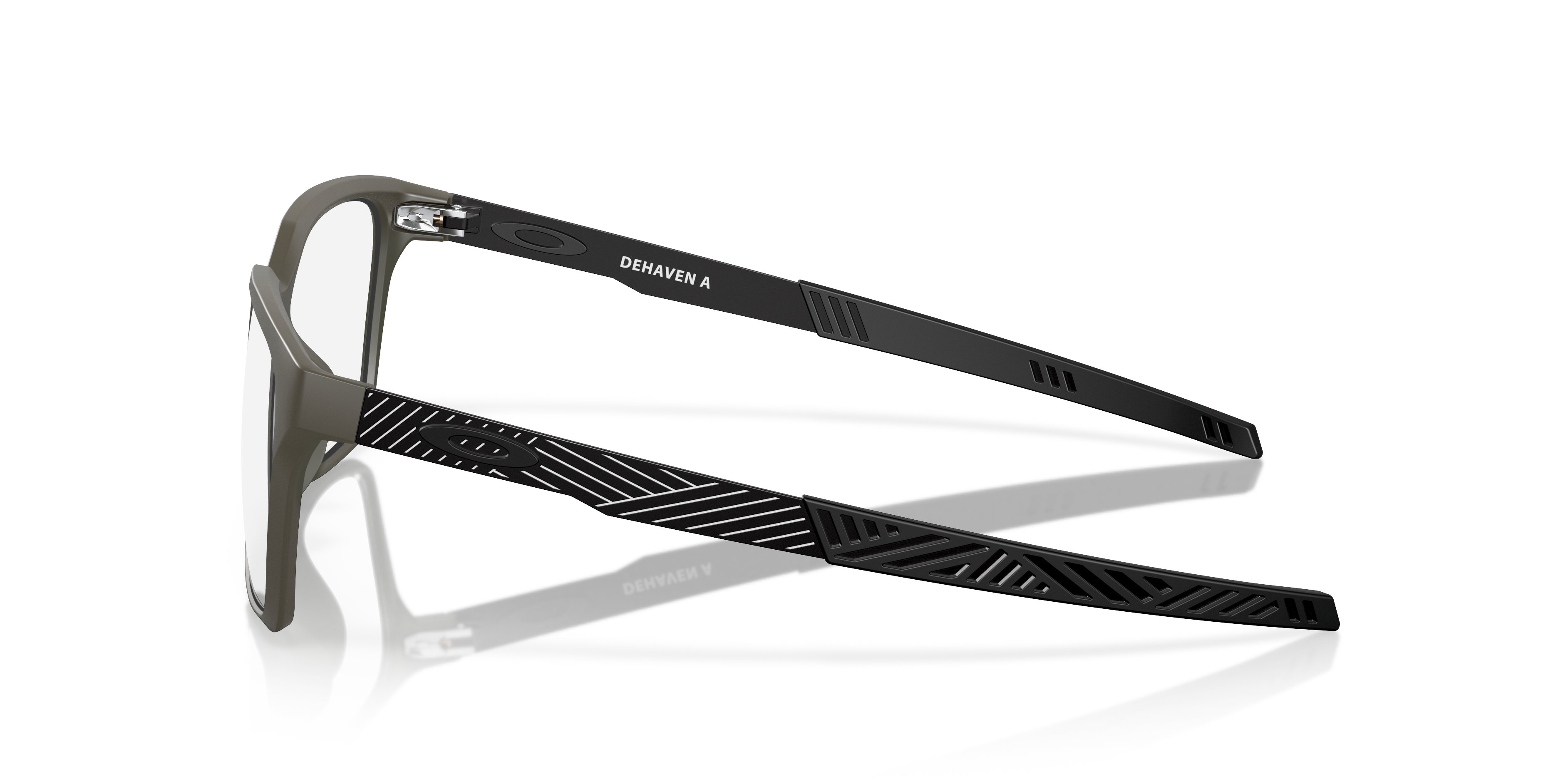 Dehaven (Low Bridge Fit) Satin Black Eyeglasses | Oakley® US