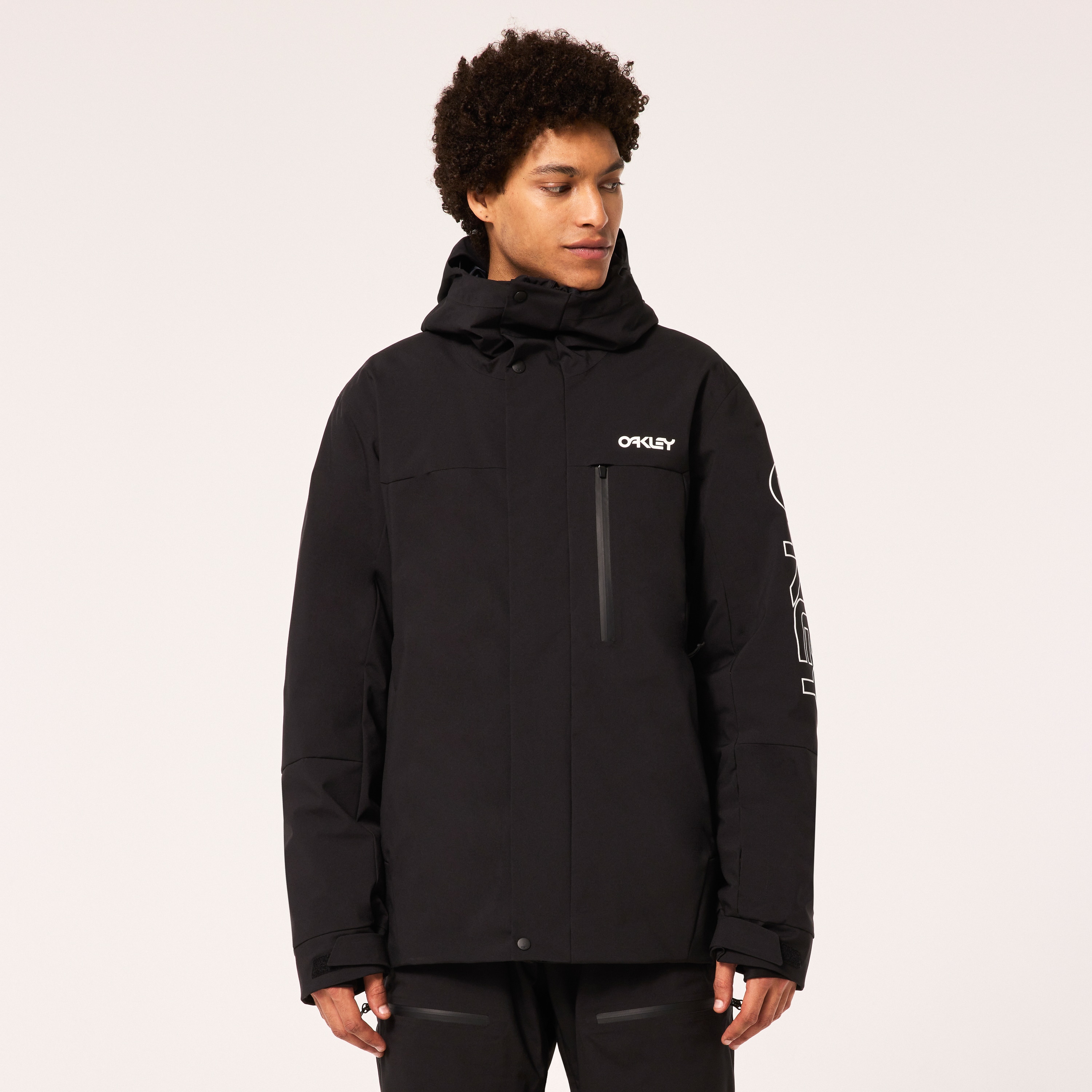Oakley Tnp Tbt Insulated Jacket - Black/White Logo | Oakley® US