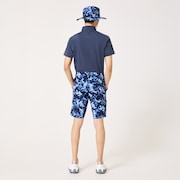 Oakley Heat Block Shorts - Blue Storm Print